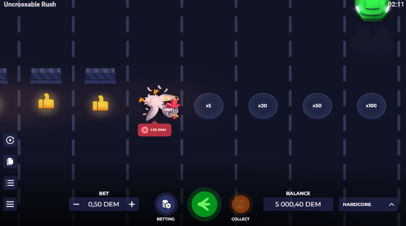 Uncrossable Rush – Análise Modo Extremo