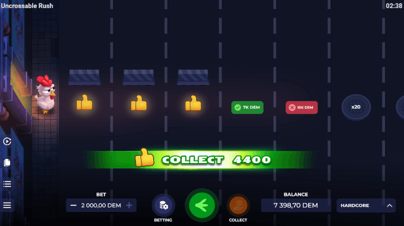 Uncrossable Rush – Análise Jogador Veterano